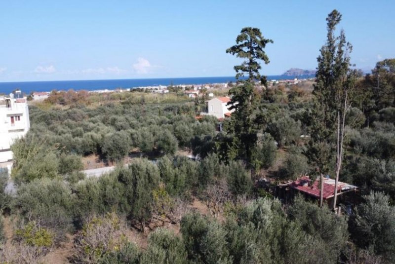 Maleme Kreta, Maleme: Grundstück zu verkaufen - nur 5 Minuten zum Sandstrand Grundstück kaufen